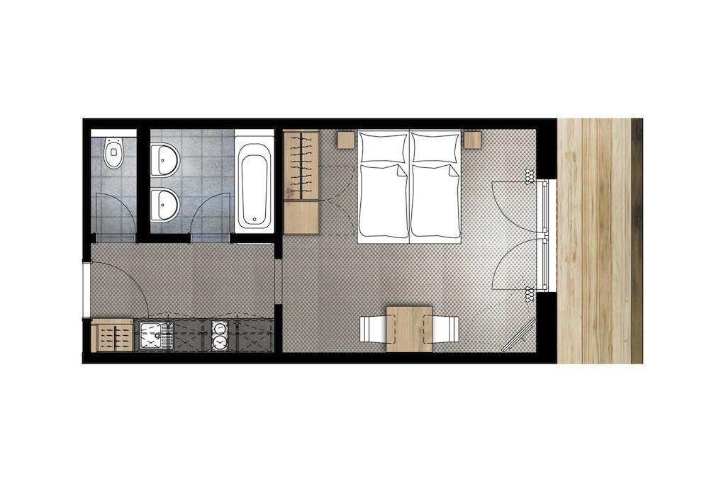 אוברגורגל Gurglhof Apartmenthaus חדר תמונה