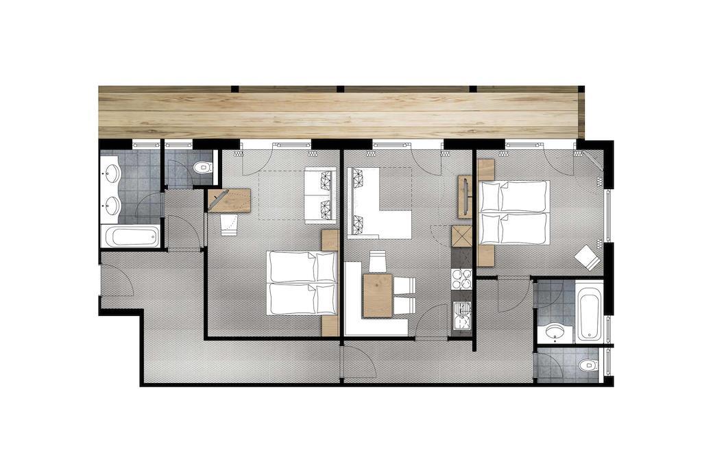 אוברגורגל Gurglhof Apartmenthaus מראה חיצוני תמונה